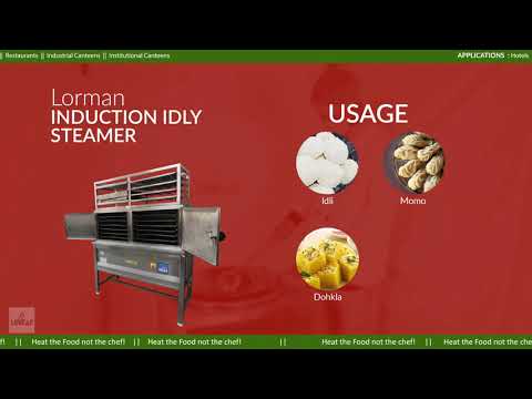 Commercial Induction Idli Steamer