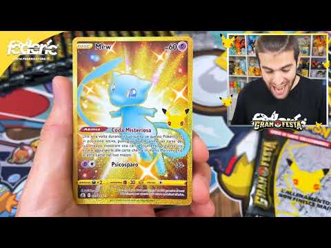 FEDERIC TROVA MEW GOLD STAR SHINY... *rarissimo*