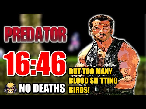Unbelievable Predator NES Speedrun - Deathless in Just 16:46!