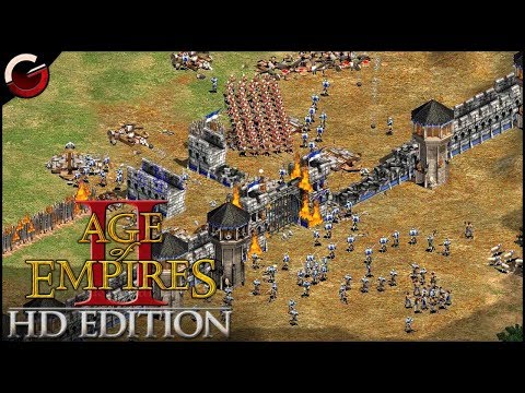 MASSIVE AoE2 SIEGE! 1vs1 Multiplayer Online Battle | Age of Empires II HD Gameplay