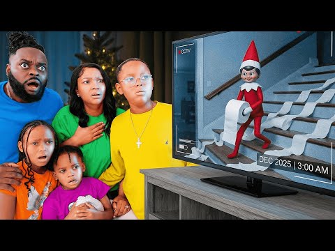 Elf on the Shelf CAUGHT MOVING In Our HAUNTED HOUSE!