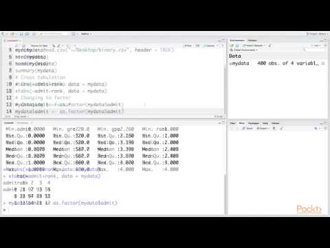 MstrngDataAnlysisWithR Asociat PrepCurse LogisticRgresionWithCatgoriclRsponVriblAt2Lvl |packtpub com