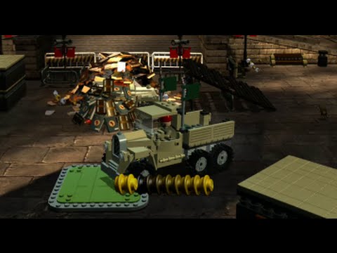 LEGO Indiana Jones 2 100% Walkthrough Part 34 - All Treasure Levels - The Last Crusade