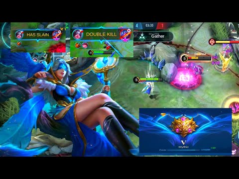 REACHING MYTHIC WITH  PHARSA GAMEPLAY - PHARSA MLBB