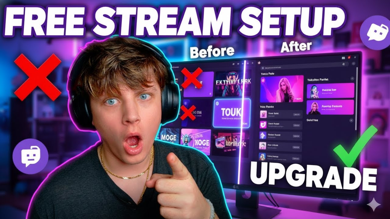 How To Make Twitch Panels, Banners, & Badges — 100% FREE (Full Tutorial)