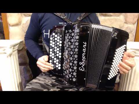 ESOP5072BBK - Black E. Soprani Circus Line 5072 Chromatic Button Accordion B System LMM 62 72  $1299