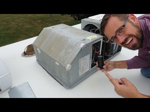 How to Change a Start Capacitor for an RV A/C Compressor