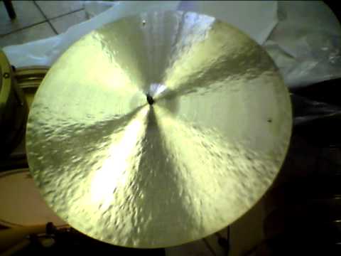 23", 2483g   Hand hammered cymbals from turkish b20 bronze by Craig Lauritsen
