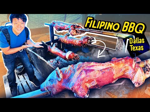 WHOLE LECHON(Roast Pig) Filipino BBQ & Korean FRIED CHICKEN in Dallas Texas
