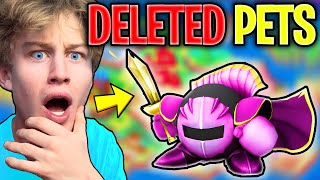 Top 5 Prodigy PETS that got DELETED... [RARE!!!]