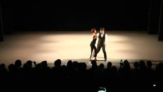 Foxtrot with my student Xavier Paredes