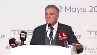 Türkiye Belediyeler Birliği Başkanlığı seçimi sonrası Nuri Aslan, konuşuyor /Ank