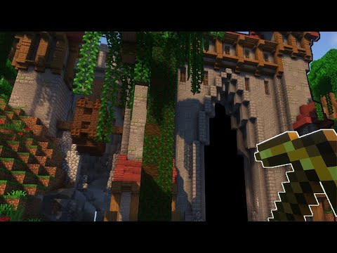 THE NEW BASE ENTRANCE :: Realistic Survival Let's Play