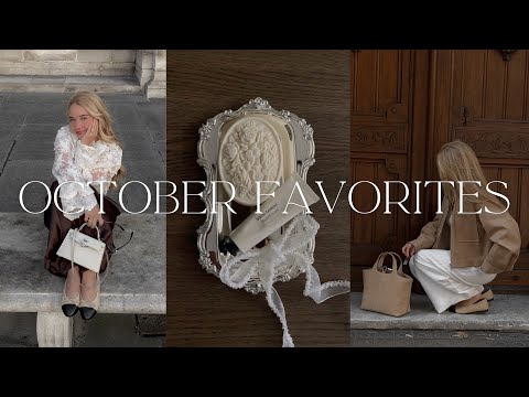 October Favorites 🍁🤎 New Suede Fall Bags, iPhone 17 Pro Review, The BEST Boots Ever! & Home Updates