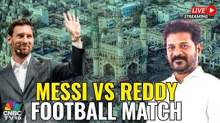 Download lagu Revanth Reddy Welcomes Messi LIVE: Revanth Vs Messi Football Match In Hyderabad | GOAT Tour |N18L mp3 Download lagu Revanth Reddy Welcomes Messi LIVE: Revanth Vs Messi Football Match In Hyderabad | GOAT Tour |N18L mp3
