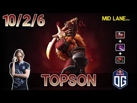 OG.Topson Juggernaut | Mid with Jugger vs Gorgc Lesh | How To Play Like A Pro 7.24 | Dota 2