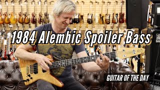 Video thumbnail for 1984 Alembic Spoiler Bass | Guitar of the Day - Greg Coates by Normans Rare Guitars