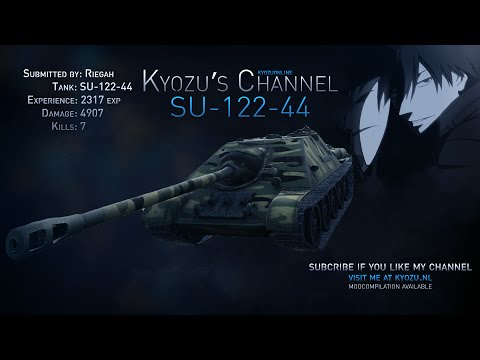 World of Tanks - Riegah - SU-122-44 Premium - 2317 exp, 5k damage, 9 kills