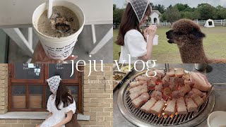 【チェジュ島vlog】2泊3日のチェジュ旅行🦙🌳🍊