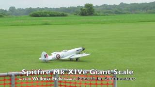 preview picture of video 'Spitfire Mk XIVe Giant Scale'