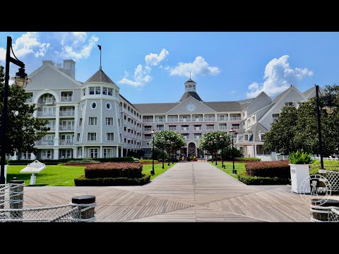 Disney's Yacht Club Resort 2023 Tour & Walkthrough in 4K | Walt Disney World Florida June 2023