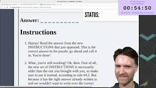 Solve Along: Time Conundrum (2013 MIT Mystery Hunt)