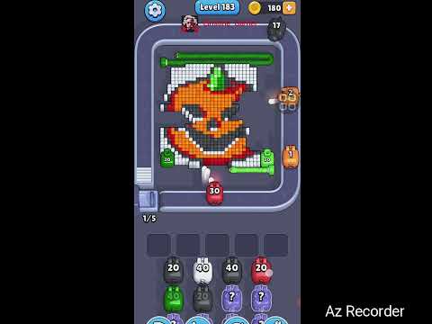 Pixel Flow Level 183 Walkthrough