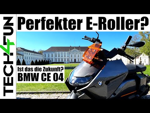 DER ist doch nicht häßlich!? BMW CE-04 im Tech4Fun Check