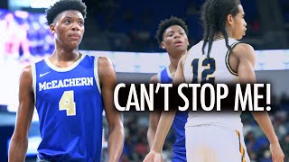 Ace Bailey Unleashed: 32-Point Double-Double Powers Through Semi-Final State Playoff!