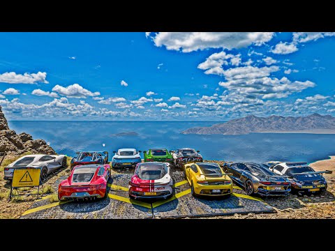 LADEIRA SEM FREIO SÓ COM CARROS SUPER GT - FORZA HORIZON 5 (FF)