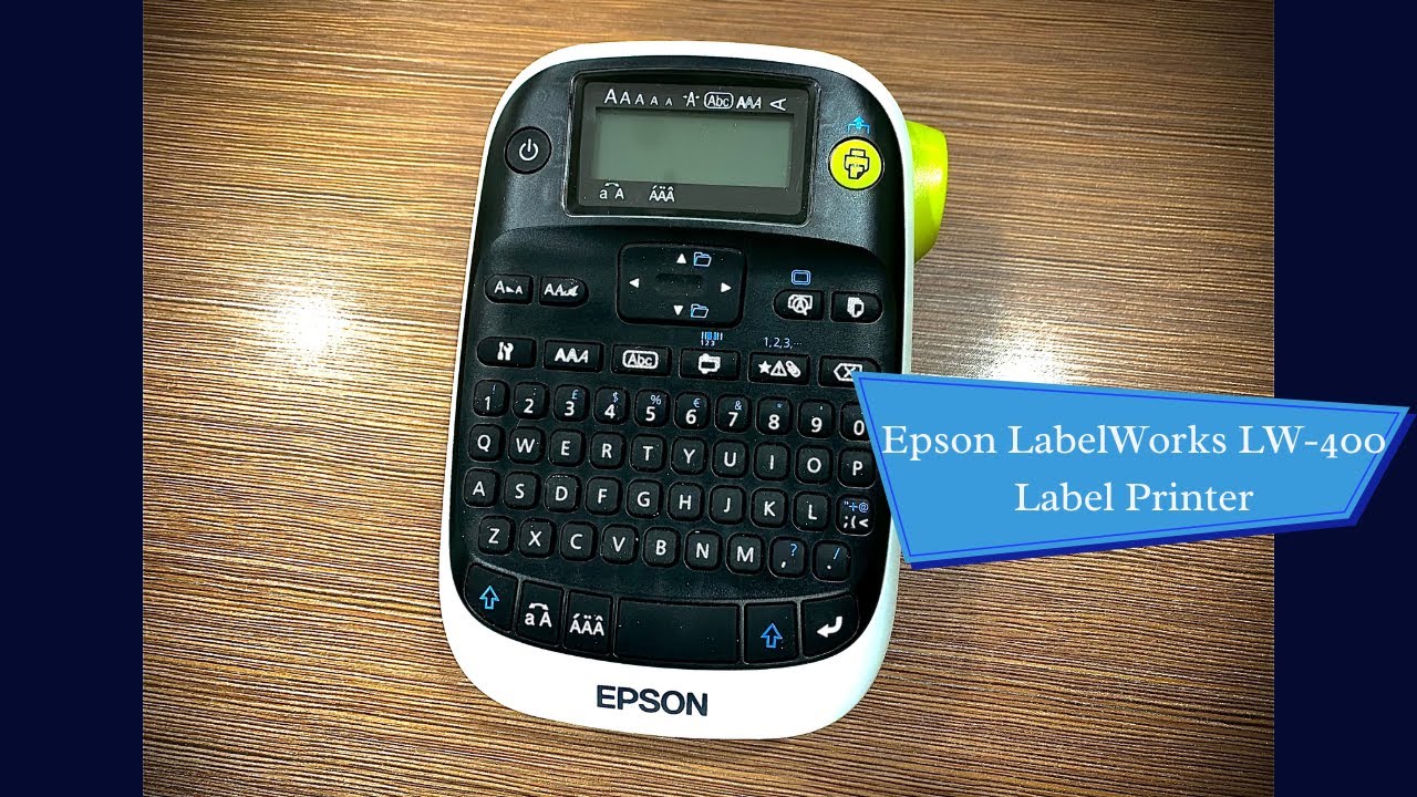 🔵 UNBOXING and REVIEW - Epson LabelWorks LW-400 Label Printer