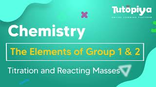 Titration and Reacting Masses