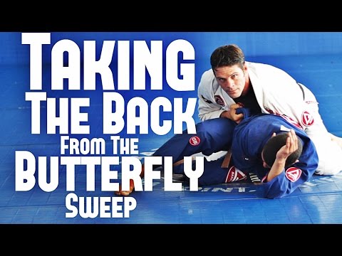 Taking The Back From the Basic Butterfly Sweep - BJJ With Flavio Almeida