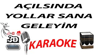 ABDURRAHMAN ÖNÜL AÇILSINDA YOLLAR SANA GELEYİM KARAOKE [İLAHİ KARAOKE][İSTEK KARAOKE]