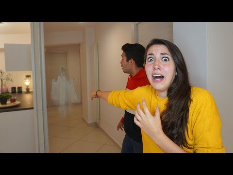 I MAKE MY BOYFRIEND BELIEVE THERE'S A GHOST IN OUR NEW HOUSE! *He REALLY BELIEVES*
