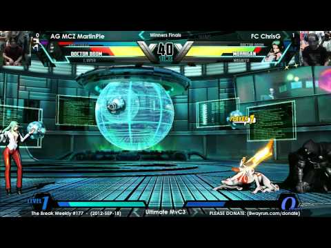 The Break #177   UMvC3 WF   AG MCZ MarlinPie VS FC ChrisG