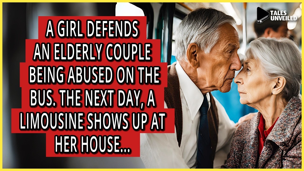 A Girl Defends an Elderly Couple Being Abused on the Bus. The Next Day, a Limo Pulls Up at Her House