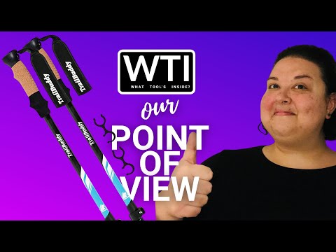 TrailBuddy Adjustable Trekking Poles - WTI product video review