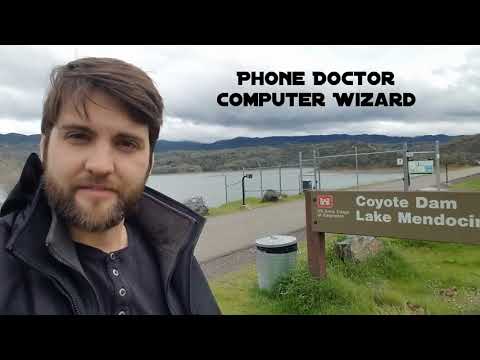 Nerd at Lake Mendocino