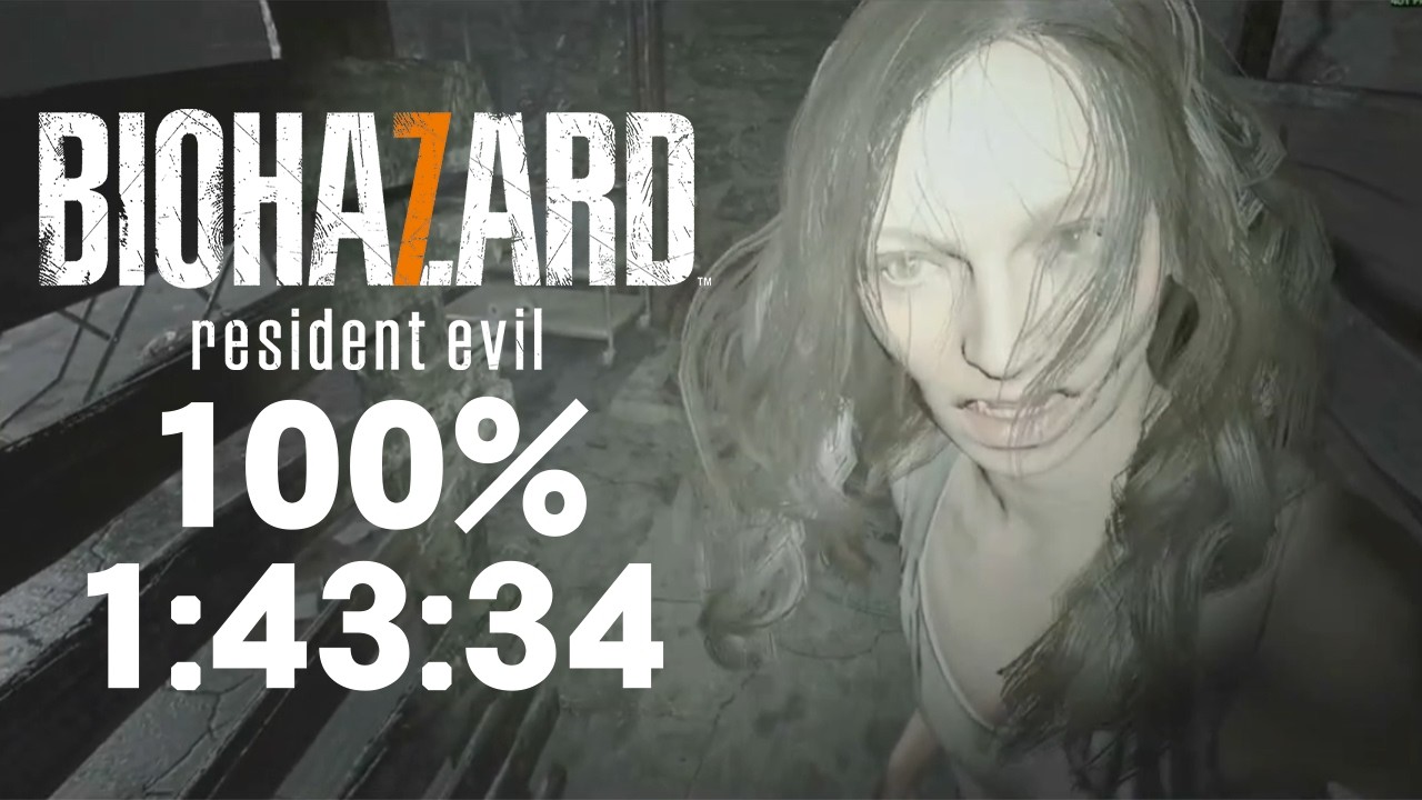 【TA】バイオハザード7 Easy NG 100% 1h43m34s
