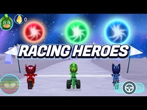 PJ Masks Racing Heroes - New App Game - Owlette Gameplay | Game for Kids - YouTube