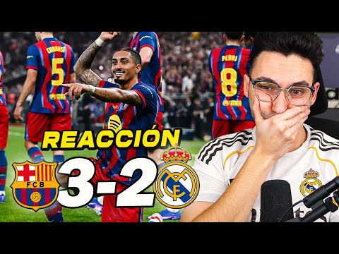 A FAN'S REACTION to Barcelona vs Real Madrid 3-2 *BARÇA ARE CHAMPIONS* | ByDiegoX10
