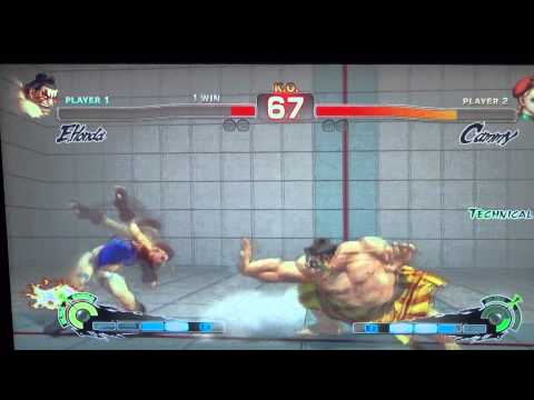 WNF Street Fighter 4 AE FS Arrow (E.Honda) vs Sailor Venus (Fei Long)