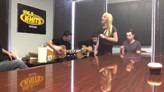 Camryn sings Set the Night on Fire - acoustic jam