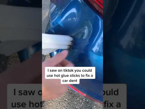 How to Fix A Car Dent with Glue Sticks