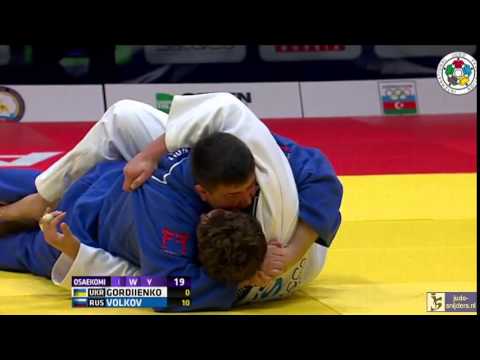 Judo 2015 Grand Slam Baku: Gordiienko (UKR) - Volkov (RUS) [+100kg] bronze