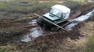 Вездеход для охоты и рыбалки на гусеницах