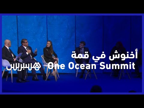 بمشاركة الرئيس الفرنسي إيمانويل ماكرون.. كلمة أخنوش في قمة One Ocean Summit