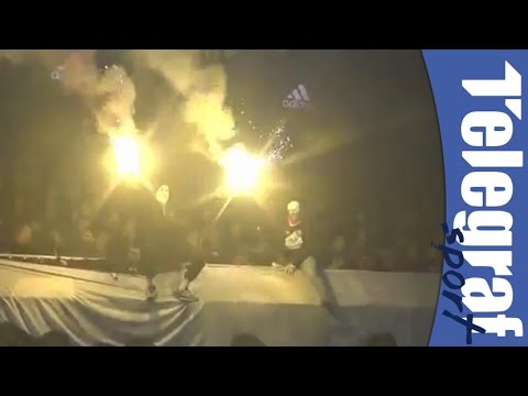 150. Večiti derbi - Pyroshow Grobari | Фанаты ЦСКА на белградском дерби