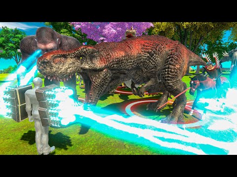 🔥FPS ELECTRIC MAN vs ALL FACTIONS - Animal Revolt Battle Simulator